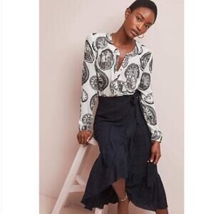 ANTHROPOLOGIE 27 OF 52 CONVERSATIONS size 0 steampunk quirky whimsical